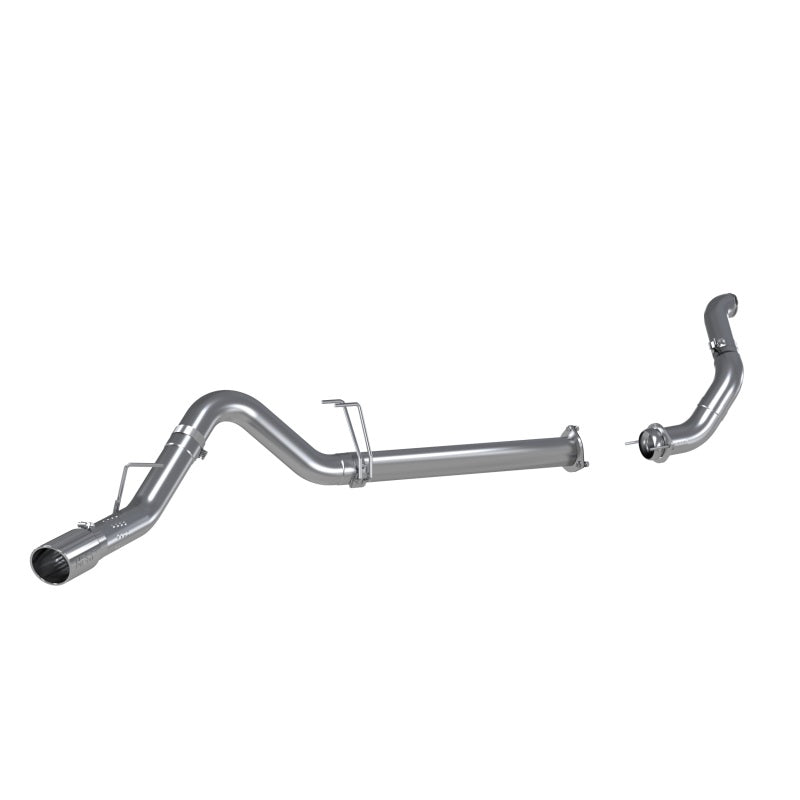 MBRP Ford 6.7L F-250/350/450 4in Filter Back Alum and Down Pipe Exhaust
