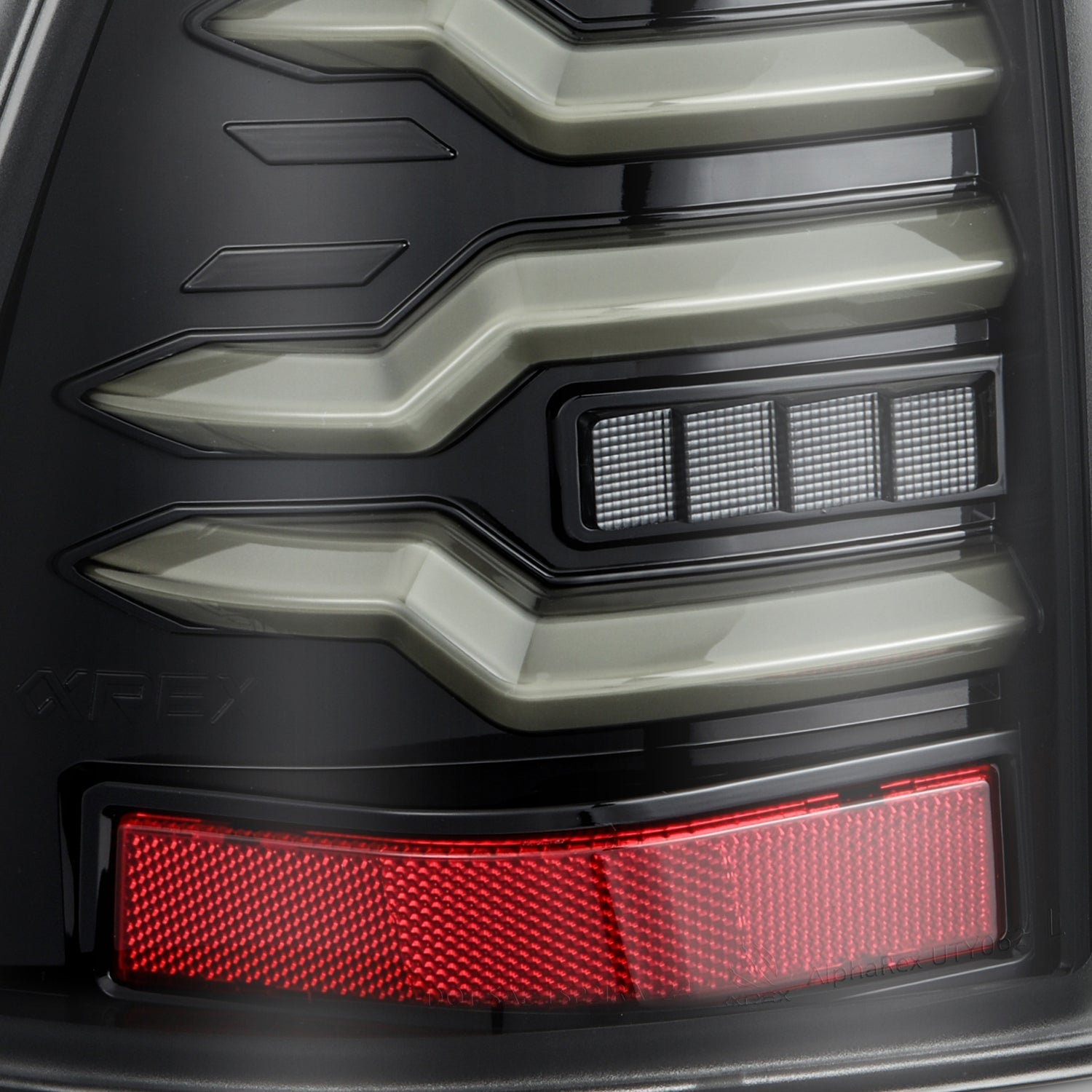 AlphaRex 690070 03-09 Toyota 4Runner LUXX-Series LED Tail Lights- Black