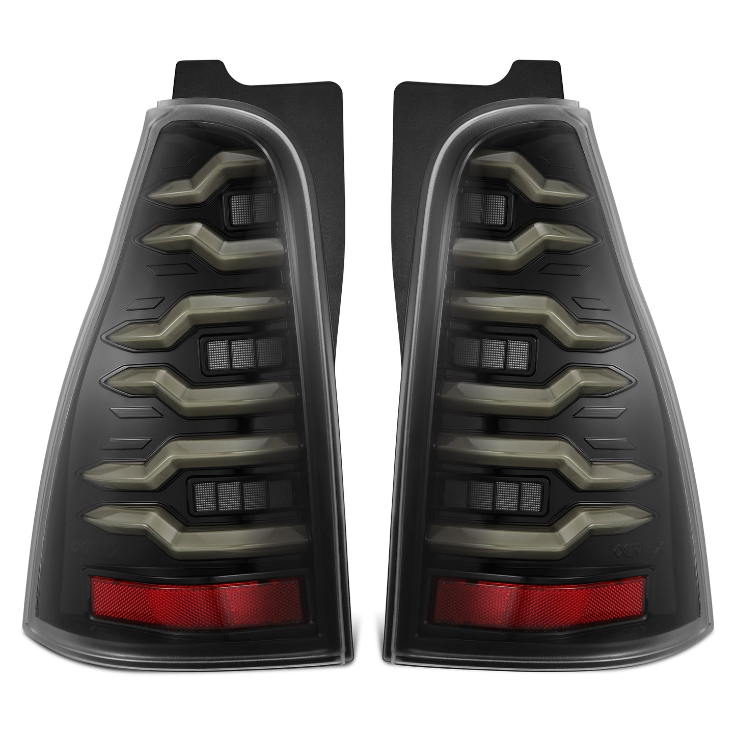 AlphaRex 690070 03-09 Toyota 4Runner LUXX-Series LED Tail Lights- Black