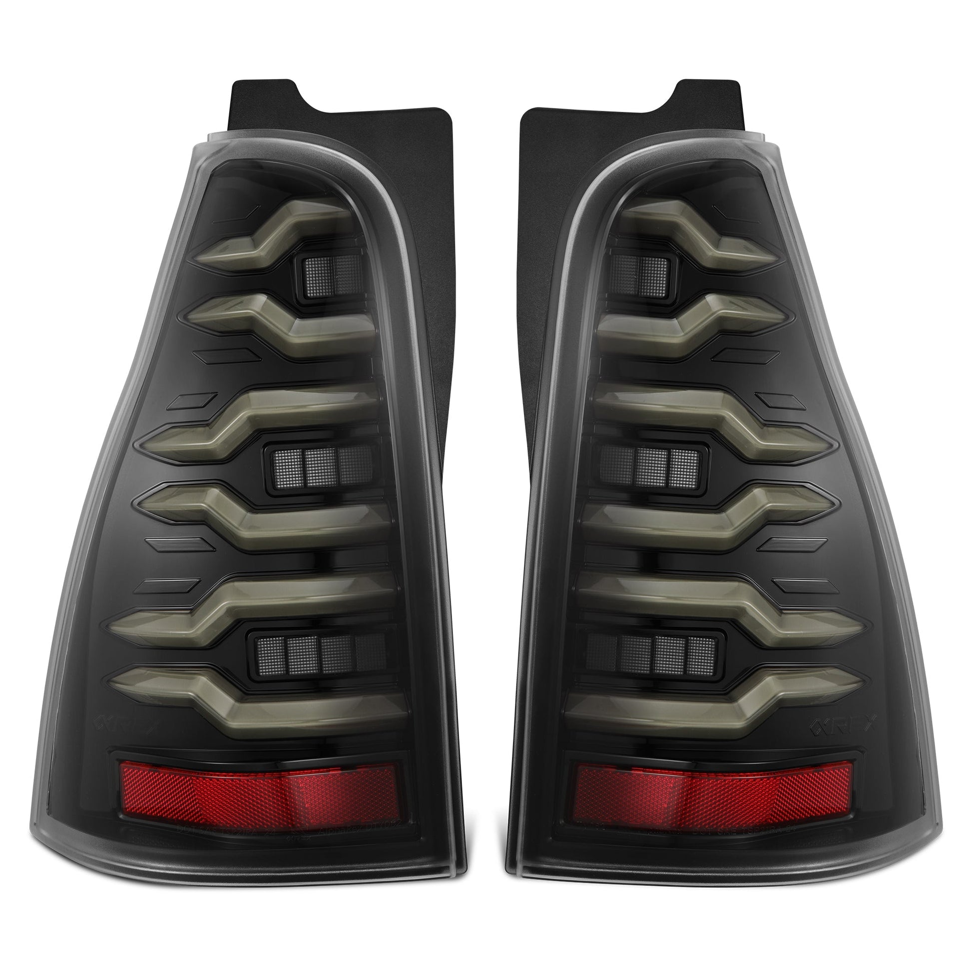 AlphaRex 690070 03-09 Toyota 4Runner LUXX-Series LED Tail Lights- Black