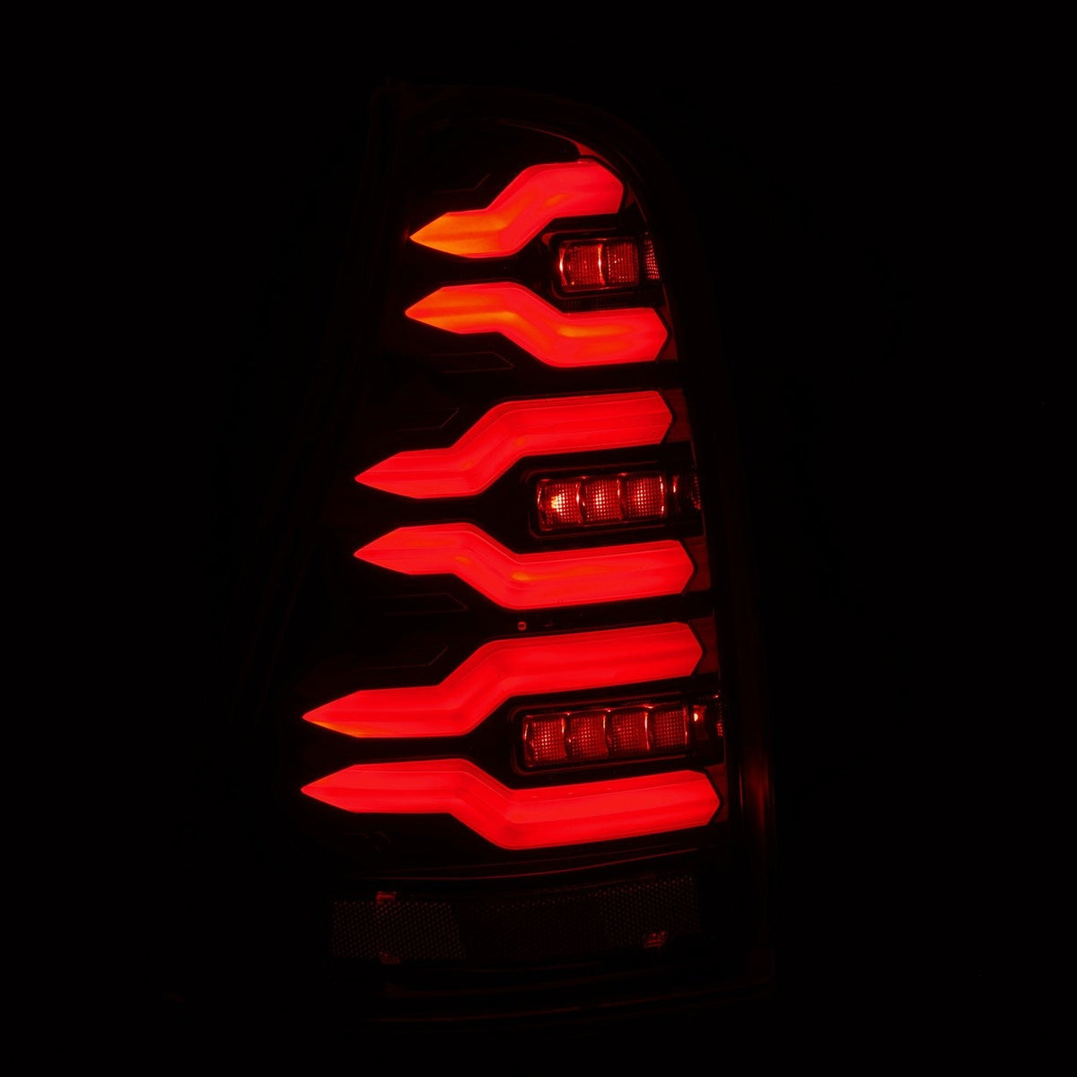 AlphaRex 690070 03-09 Toyota 4Runner LUXX-Series LED Tail Lights- Black