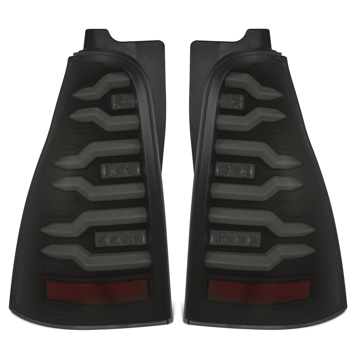 AlphaRex 690060 03-09 Toyota 4Runner LUXX-Series LED Tail Lights- Black