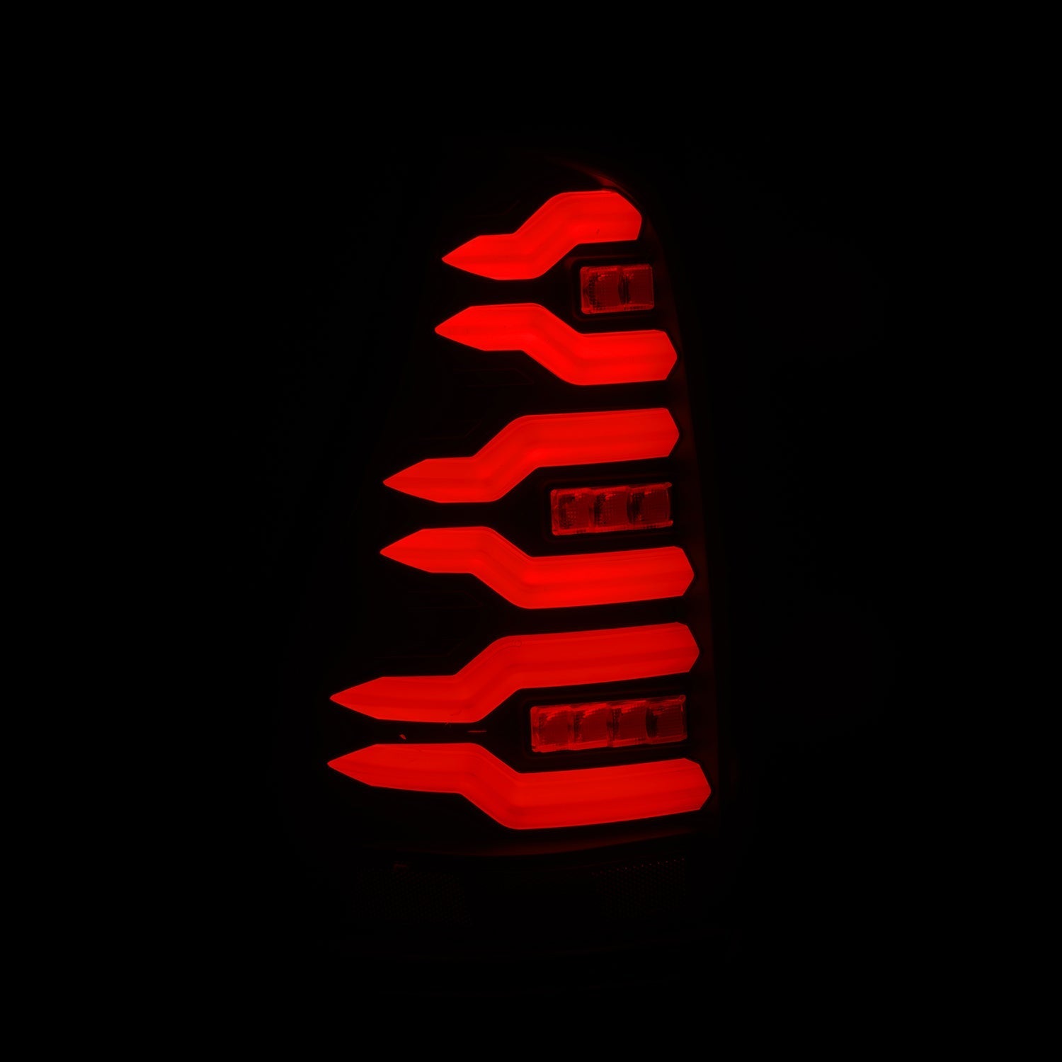 AlphaRex 690060 03-09 Toyota 4Runner LUXX-Series LED Tail Lights- Black