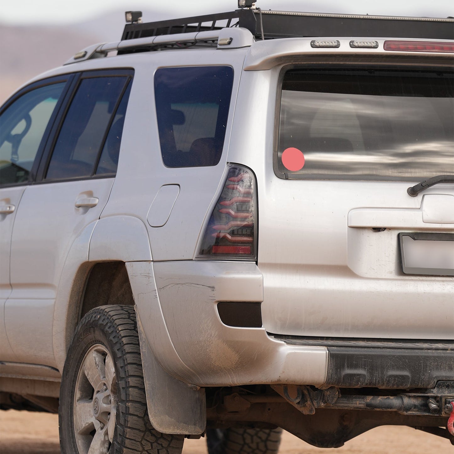 AlphaRex 690070 03-09 Toyota 4Runner LUXX-Series LED Tail Lights- Black