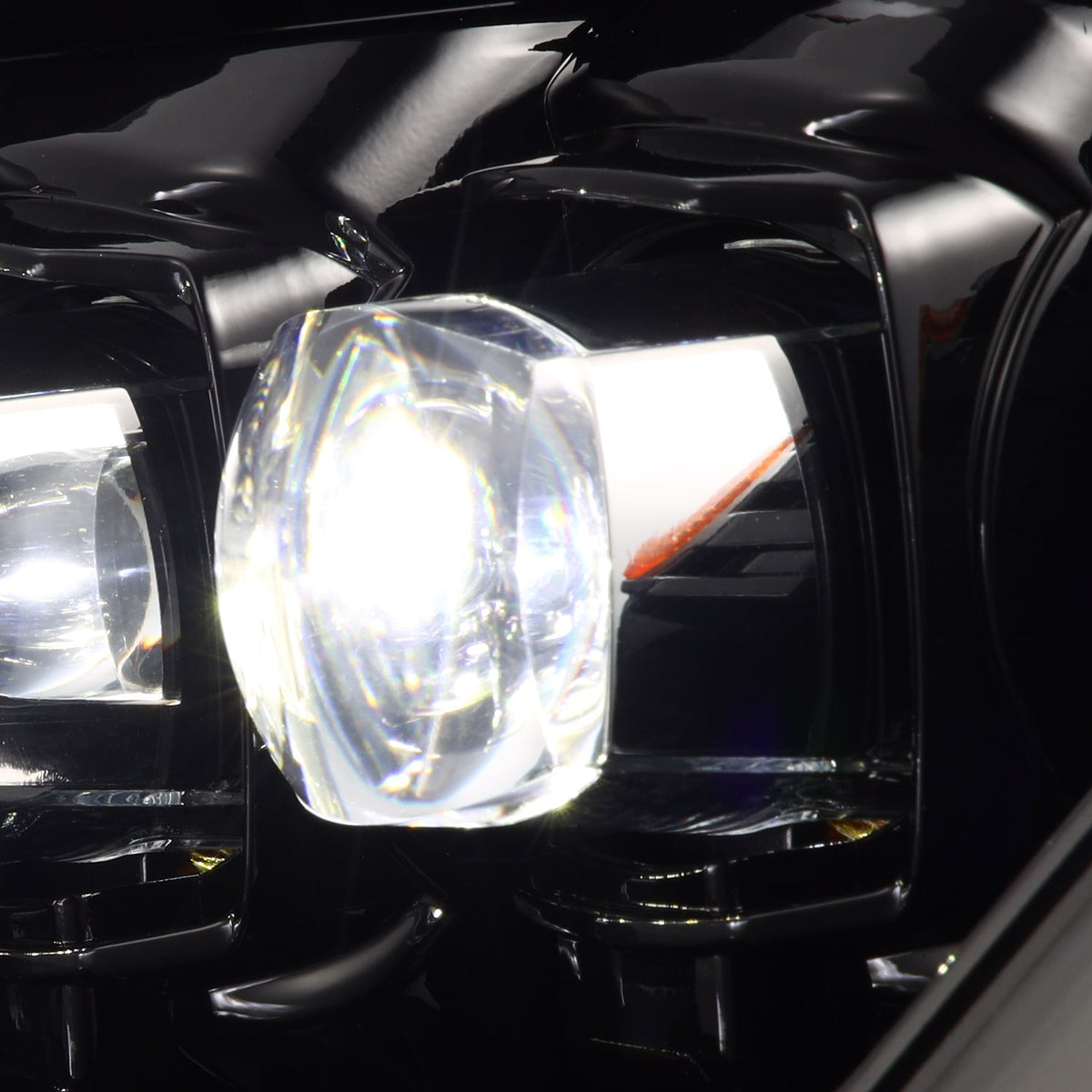 AlphaRex 880369 2003-2009 Toyota 4Runner NOVA-Series Projector Headlights Alpha-Black