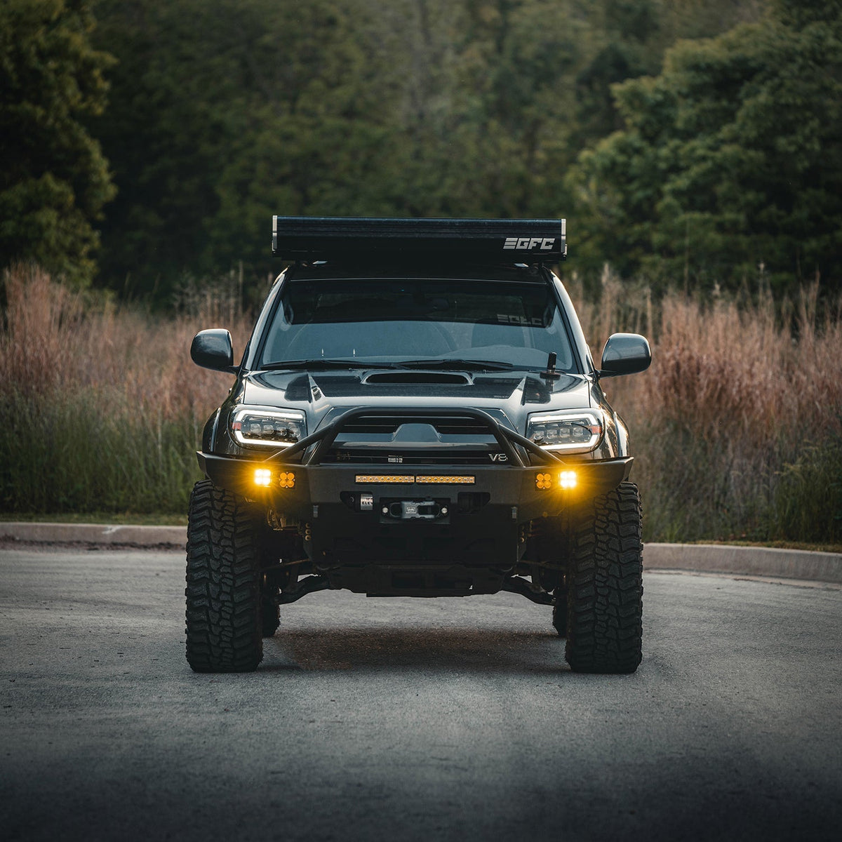 AlphaRex 880371 03-09 Toyota 4Runner NOVA LED Projector Headlights Black w/Activation Light/Sequential Signal/Switchback DRL