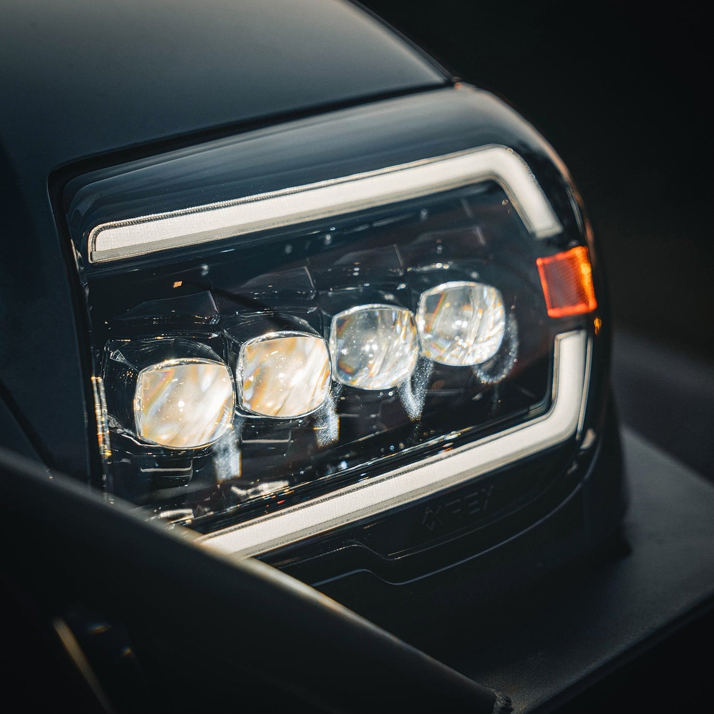 AlphaRex 880371 03-09 Toyota 4Runner NOVA LED Projector Headlights Black w/Activation Light/Sequential Signal/Switchback DRL