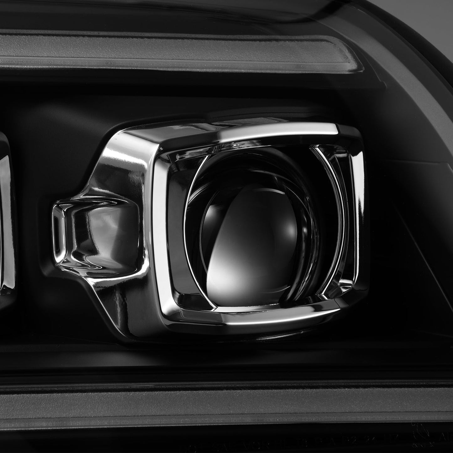 AlphaRex 880375 03-09 Toyota 4Runner PRO-Series Projector Headlights Black w/Activation Light/Sequential Signal/DRL