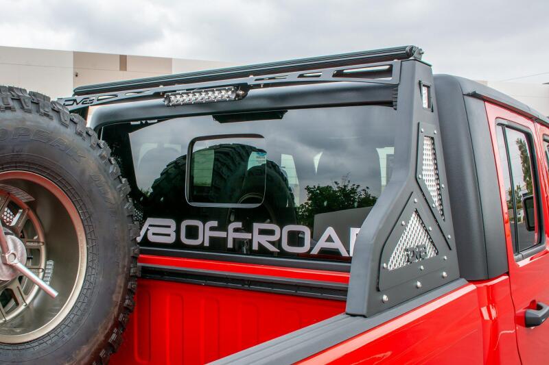 DV8 Offroad 2019+ Jeep Gladiator Bolt On Chase Rack - #RRGL-01