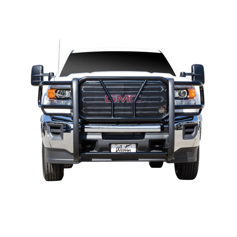 Westin 57-3665 HDX Grille Guard for 2011-2014 GMC Sierra 2500/3500 Black