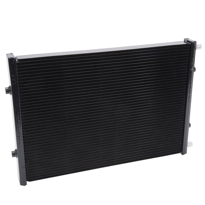 Edelbrock 15569 Heat Exchanger Dual Pass Single Row 24 in x 16.5 in x 2.12 in - Black