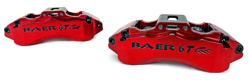Baer Brakes 05-23 Toyota Tacoma 13.5in 6T Front SZ Brake Kit - Fire Red