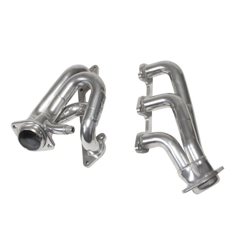BBK Performance 40100 Shorty Tuned Length Headers 1-5/8 Silver Ceramic for 2005-2010 Ford Mustang V6 (4.0L)