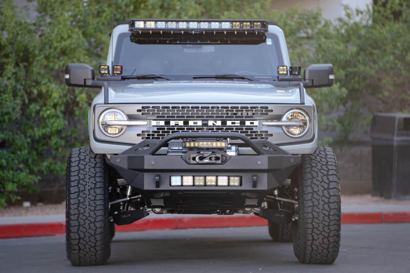 DV8 Offroad 21-22 Ford Bronco Front Lower Control Arm Skid Plate - #SPBR-02