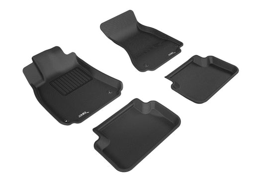 3D MAXpider Kagu Front & Rear Floor Mats for 2009-2016 Audi A4/S4