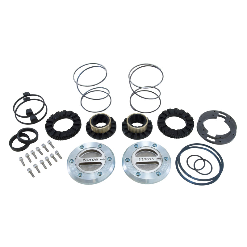 Yukon Gear & Axle YHC70002 Hardcore Locking Hub Set For Dana 60 / 35 Spline 1999-2004 Ford