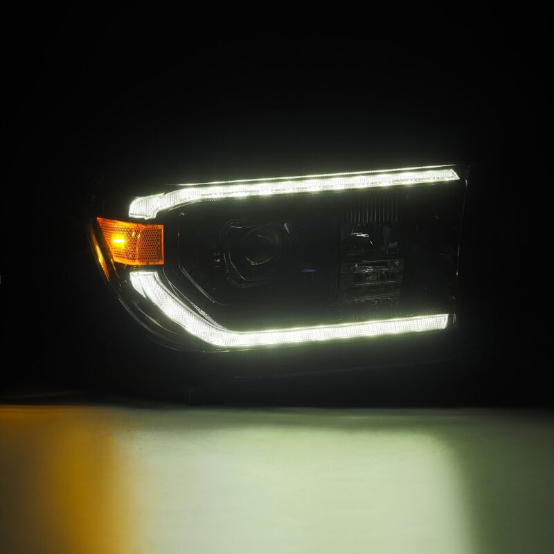 AlphaRex 880828 07-13 Toyota Tundra/08-17 Toyota Sequoia G2 PRO-Series Projector Headlights Alpha-Black