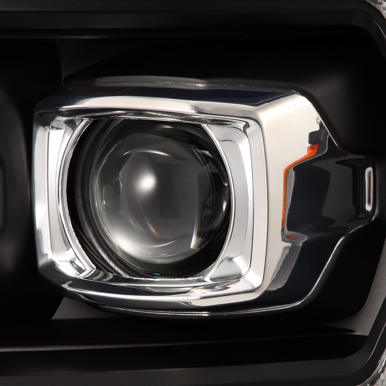 AlphaRex 880135 04-08 Ford F150 PRO-Series Projector Headlights Black w/ Sequential Signal and DRL