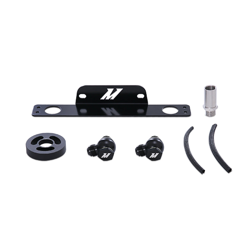 Mishimoto 10-15 Chevrolet Camaro SS Thermostatic Oil Cooler Kit - Silver - #MMOC-CSS-10TSL