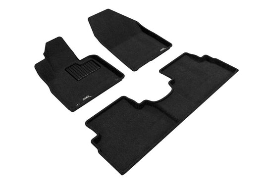 3D MAXpider Elegant Front & Rear Floor Mats for 2019-2020 Hyundai Santa Fe