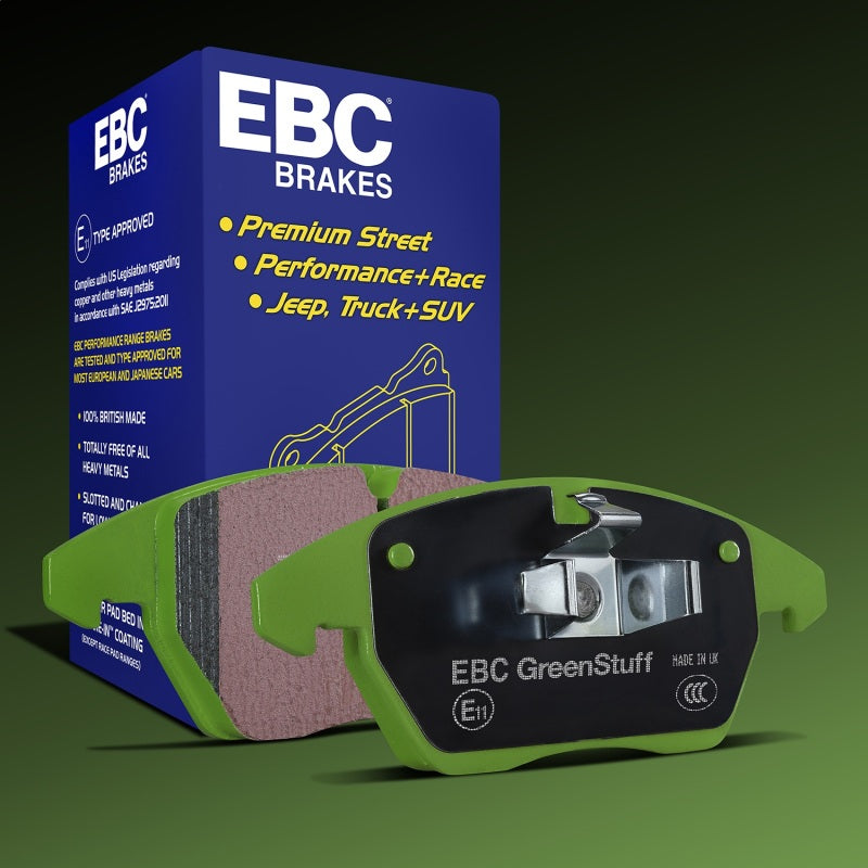 EBC 05-06 Dodge Ram SRT-10 8.3 Greenstuff Front Brake Pads DP61739