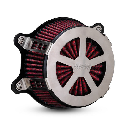 Vance & Hines 71464 Radiant V Intake Brushed for 2017-2025 Harley-Davidson Touring/Softail