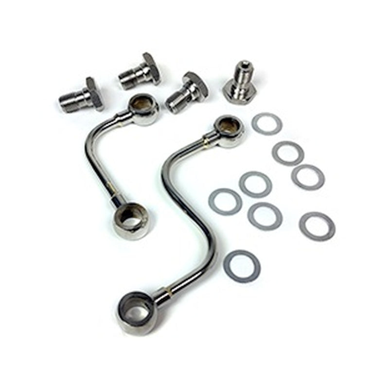 Baer Brakes Remaster to Remaster Prop Valve Hardlines — Banjo Hard Lines designed to connect the Baer 1-1/8" Remaster master cylinder…