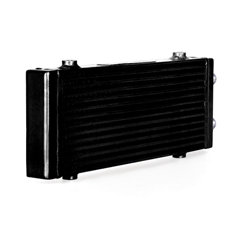 Mishimoto Universal Medium Bar and Plate Dual Pass Black Oil Cooler - #MMOC-DP-MBK