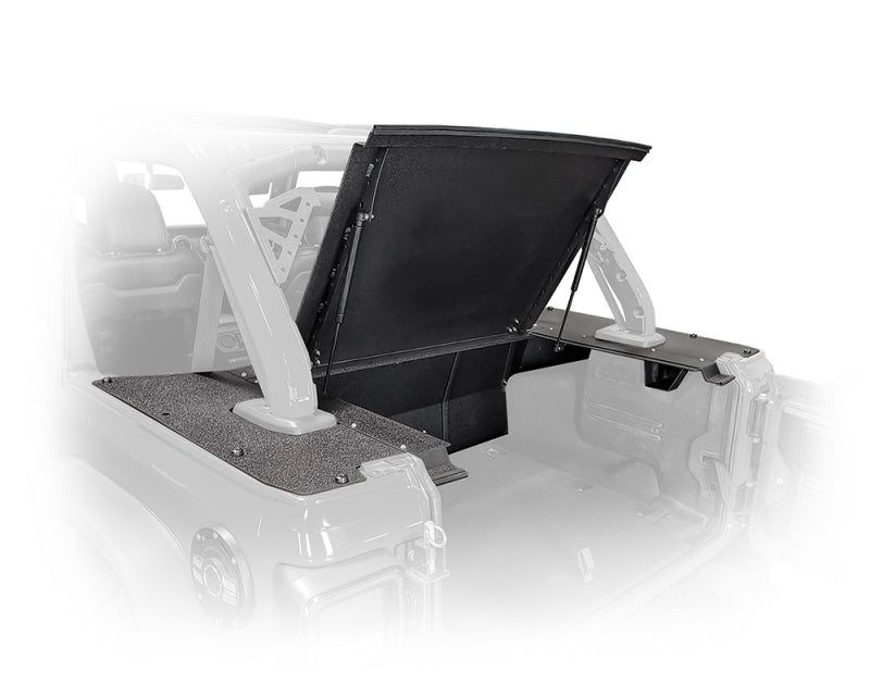 DV8 Offroad 2018+ Jeep Wrangler JL 4 Door Rear Storage Cover - #JLRS-01