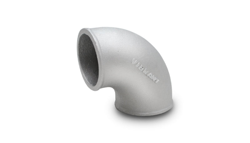 Vibrant 2in O.D. Cast Aluminum Elbow (90 degree Tight Radius)
