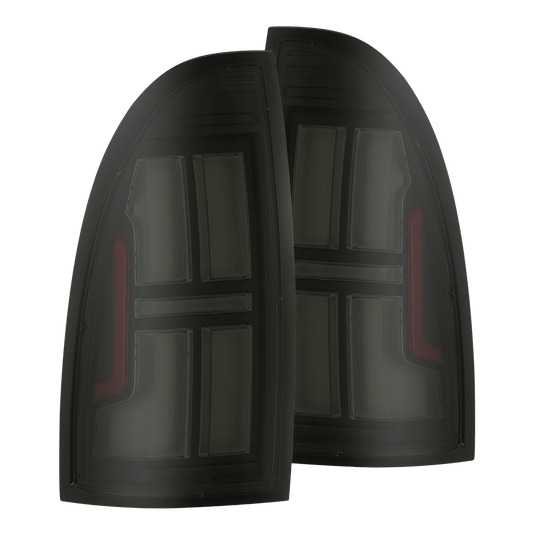 AlphaRex 680062 05-15 Toyota Tacoma NOVA Prismatic LED Tail Lights - Alpha-Black