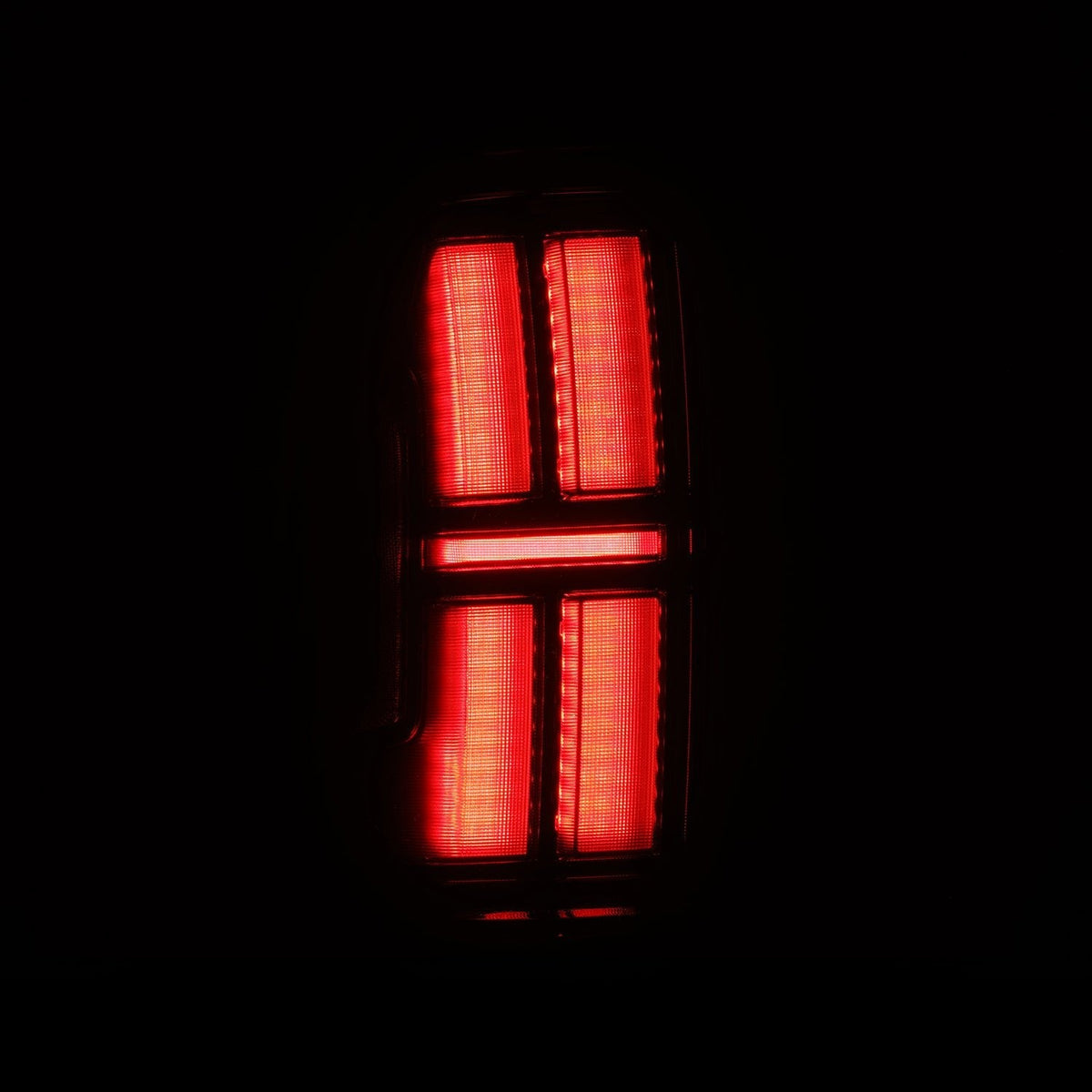 AlphaRex 680062 05-15 Toyota Tacoma NOVA Prismatic LED Tail Lights - Alpha-Black