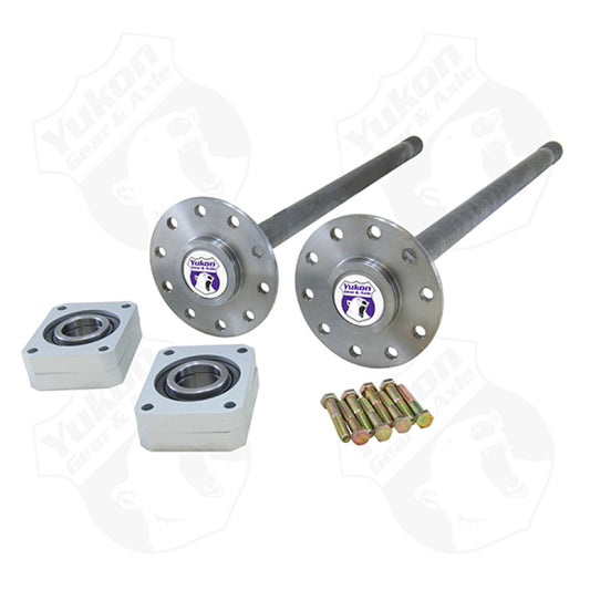 Yukon Gear & Axle YA G3969285-33 1541H Alloy Axle Kit For 12 Bolt Passenger Car / 1968-1972 Chevelle and 70 Camaro