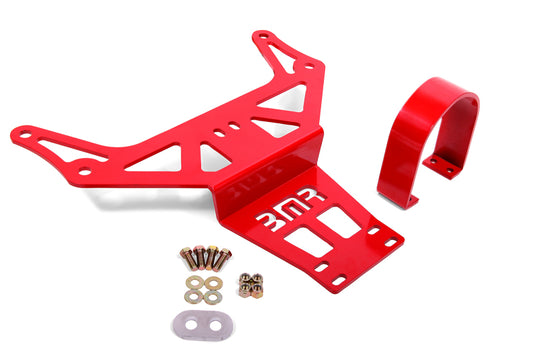 BMR 15-23 Dodge Challenger (Auto Trans) Hellcat/Demon Driveshaft Safety Loop - Red