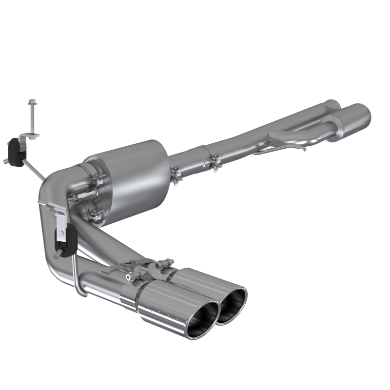 MBRP 2019+ Chevy Silverado 1500 4.5L/5.3L Pre-Axle Catback Exhaust