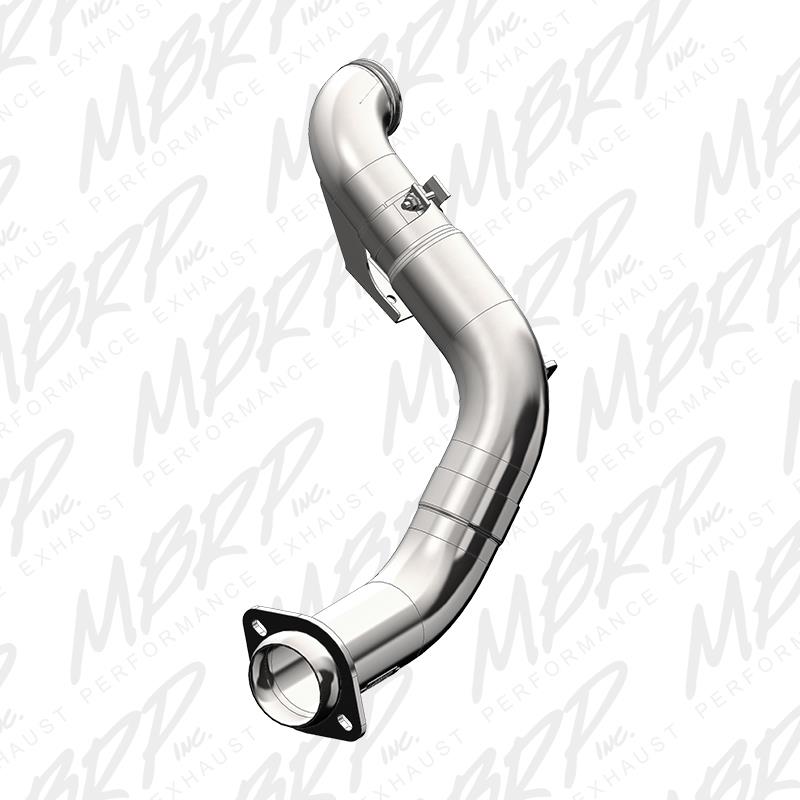 MBRP 2015 Ford 6.7L Powerstroke 4in Turbo Down-Pipe T409 AL