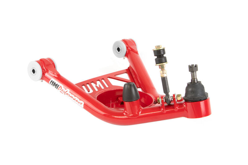 UMI Performance 2652-R Front Lower A-Arms Delrin Red for 1973-1977 GM A-Body