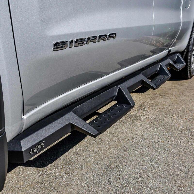 Westin 56-534715 HDX Drop Wheel to Wheel Nerf Bars for 2019-2026 Chevrolet Silverado / GMC Sierra