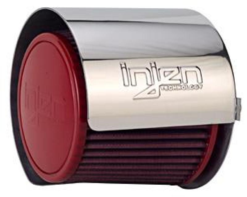 Injen Aluminum Air Filter Heat Shield Universal Fits 3.50 Polished - #HS3500P