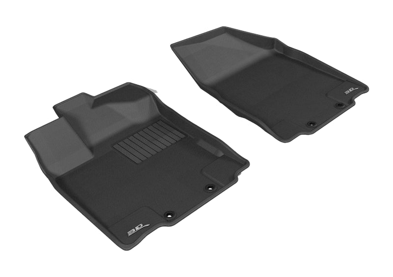 3D MAXpider Kagu Front Floor Mats for 2013-2020 Infiniti QX60 / Nissan Pathfinder