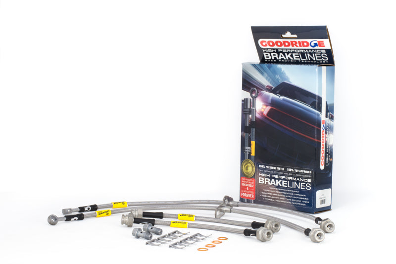 Goodridge 15-18 Honda Fit SS Brake Line Kit 20117