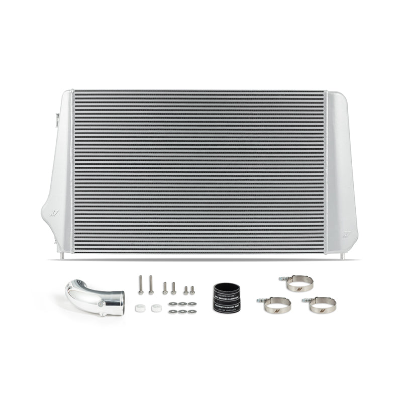 Mishimoto 17-19 GM 6.6L L5P Duramax Intercooler - Silver - #MMINT-DMAX-17SL
