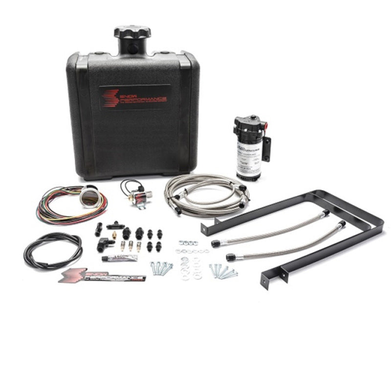 Snow Performance SNO-400-BRD for Cummins Stage 2 Boost Cooler Water Injection Kit (SS Braided Line & 4AN Fittings)