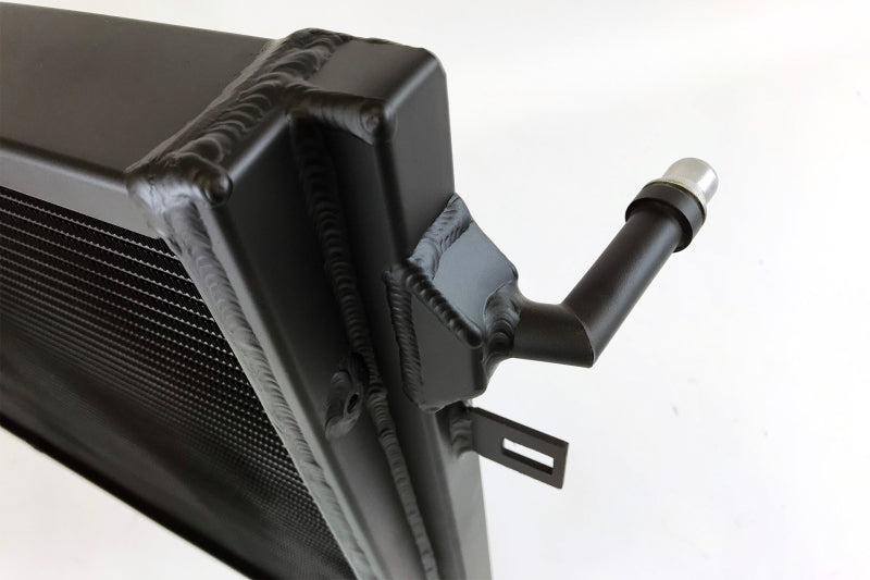CSF 8131B Heat Exchanger w/Rock Guard - Black for BMW B58