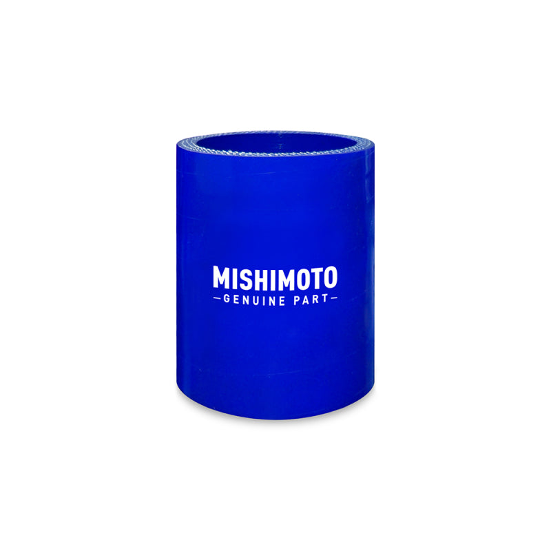 Mishimoto 4 Inch Straight Coupler - Blue - #MMCP-4SBL