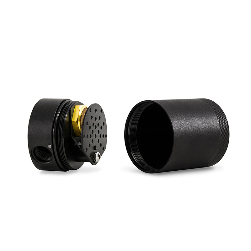 Mishimoto 2013+ Cadillac ATS 2.0T Baffled Oil Catch Can Kit - Black - #MMBCC-ATS4-13SBE