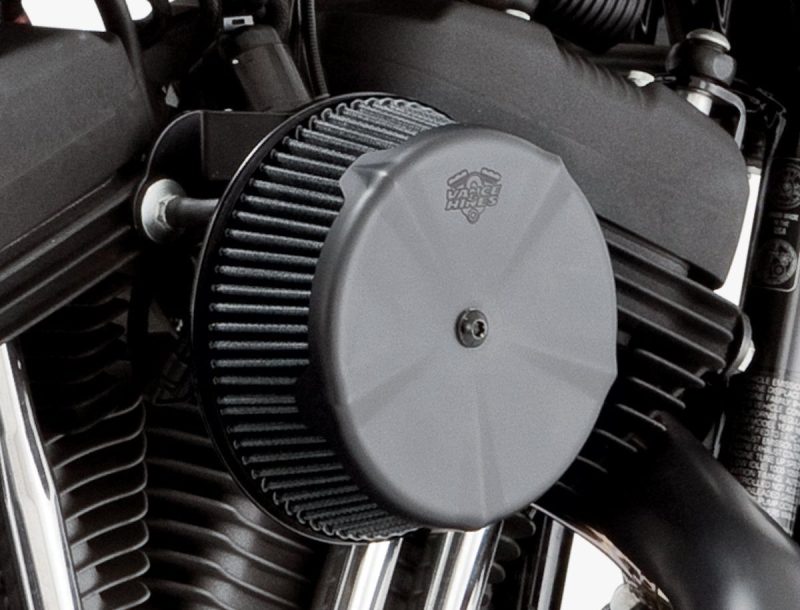 Vance & Hines 71015 Skullcap Intake Cover Black