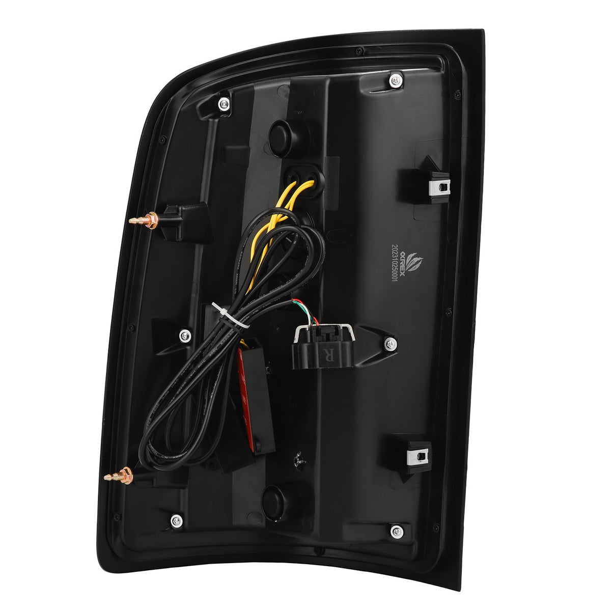 AlphaRex 630060 07-13 GMC Sierra 1500/07-14 2500/3500 HD (No Classic/Dually) Luxx-Series LED Tail Lights Black