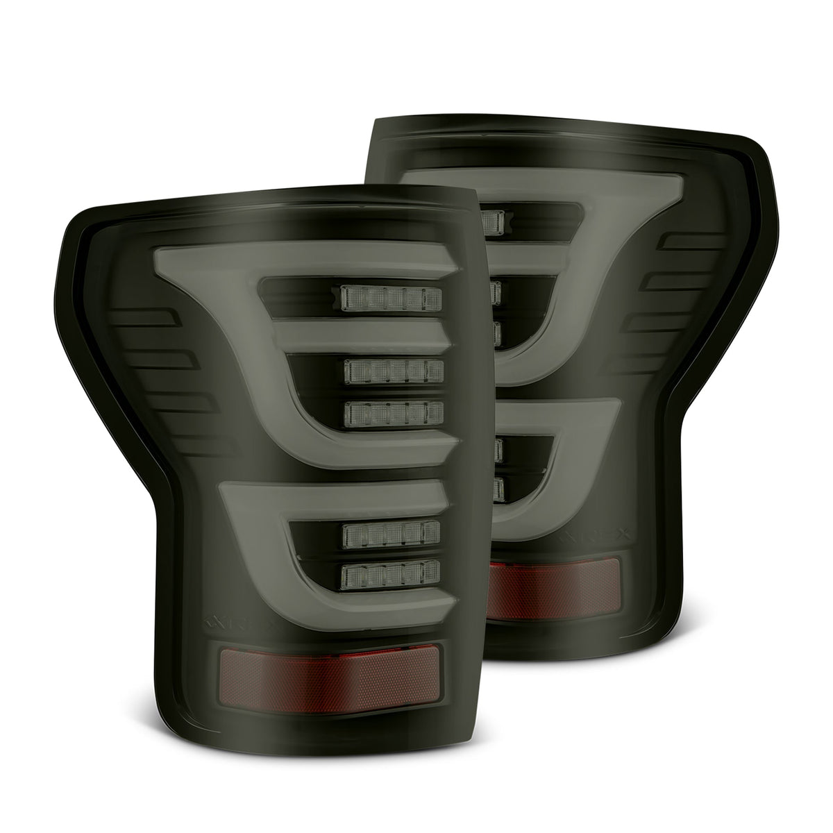 AlphaRex 670030 07-13 Toyota Tundra LUXX-Series LED Tail Lights Black