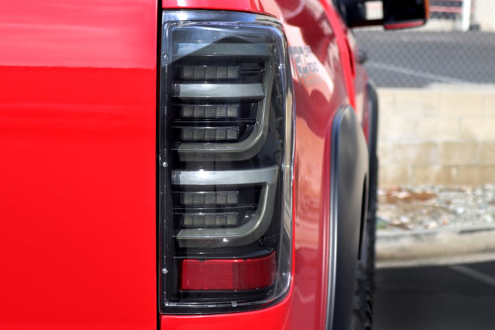 AlphaRex 670030 07-13 Toyota Tundra LUXX-Series LED Tail Lights Black